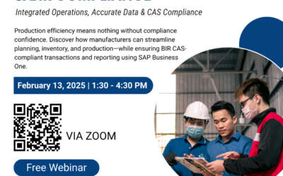 Smart Manufacturing with Built-In Compliance