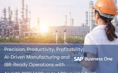 Precision, Productivity, Profitability: AI-Driven Manufacturing and BIR-Ready I April 23, 2026