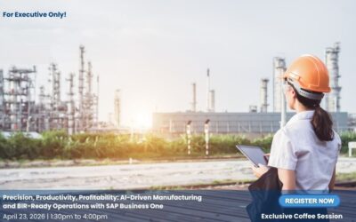 Precision, Productivity, Profitability: AI-Driven Manufacturing and BIR-Ready I April 23, 2026