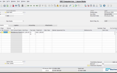 GL Account Needs DR Assignment