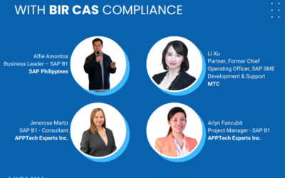 Beyond Compliance: AI-Driven Efficiency with SAP Business One & BIR CAS I March 25, 2026