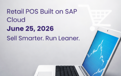 Sell Smarter, Run Leaner: Retail POS Built on SAP Cloud ERP I  June 25, 2026