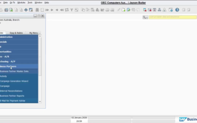 How to Add Business Partner in SAP Business One