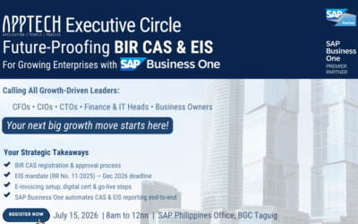 Future-Proofing BIR CAS & EIS for Growing Enterprises with SAP Business One