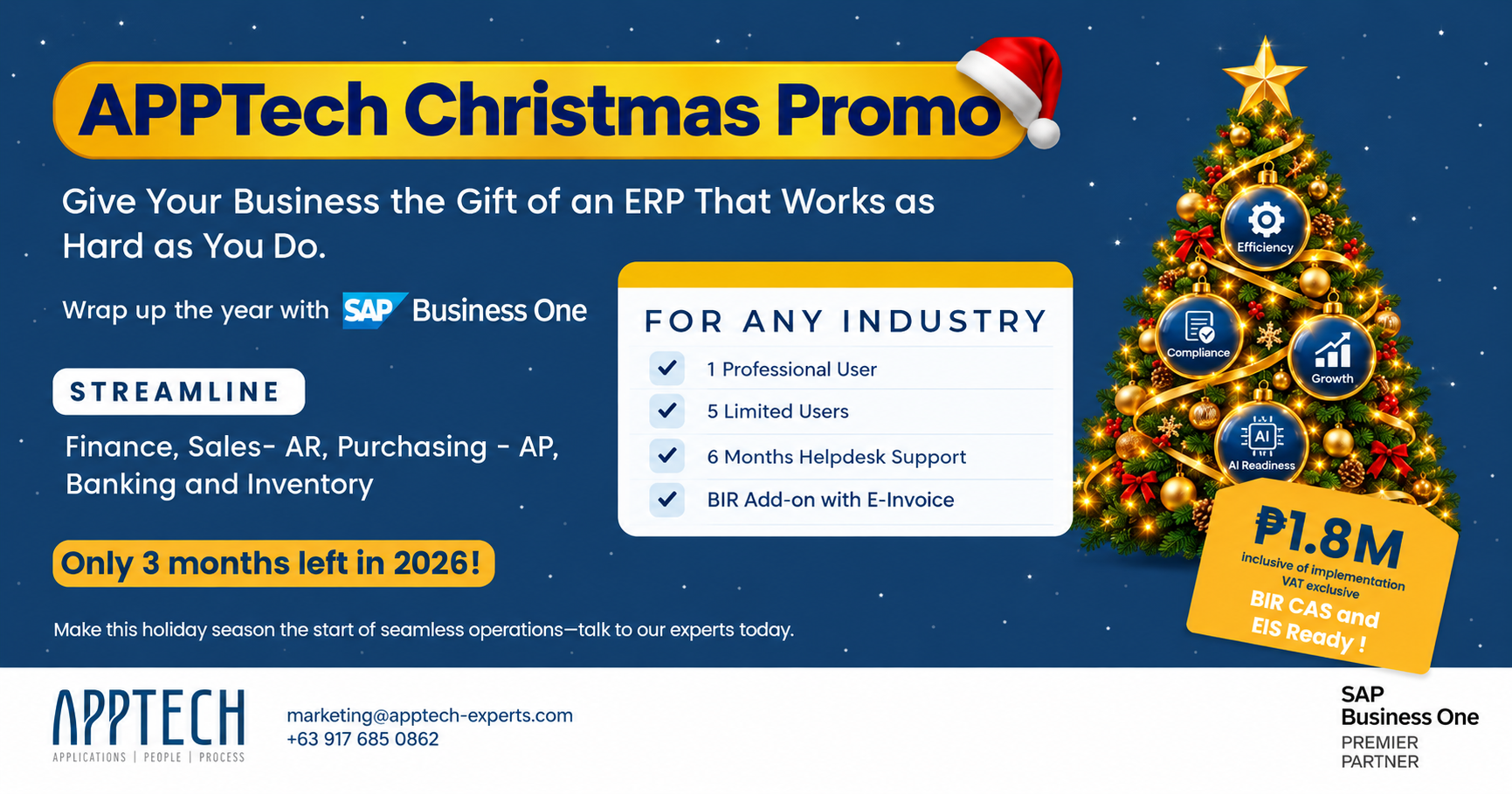 Give Your Business the Gift of an ERP That Works as Hard as You Do!