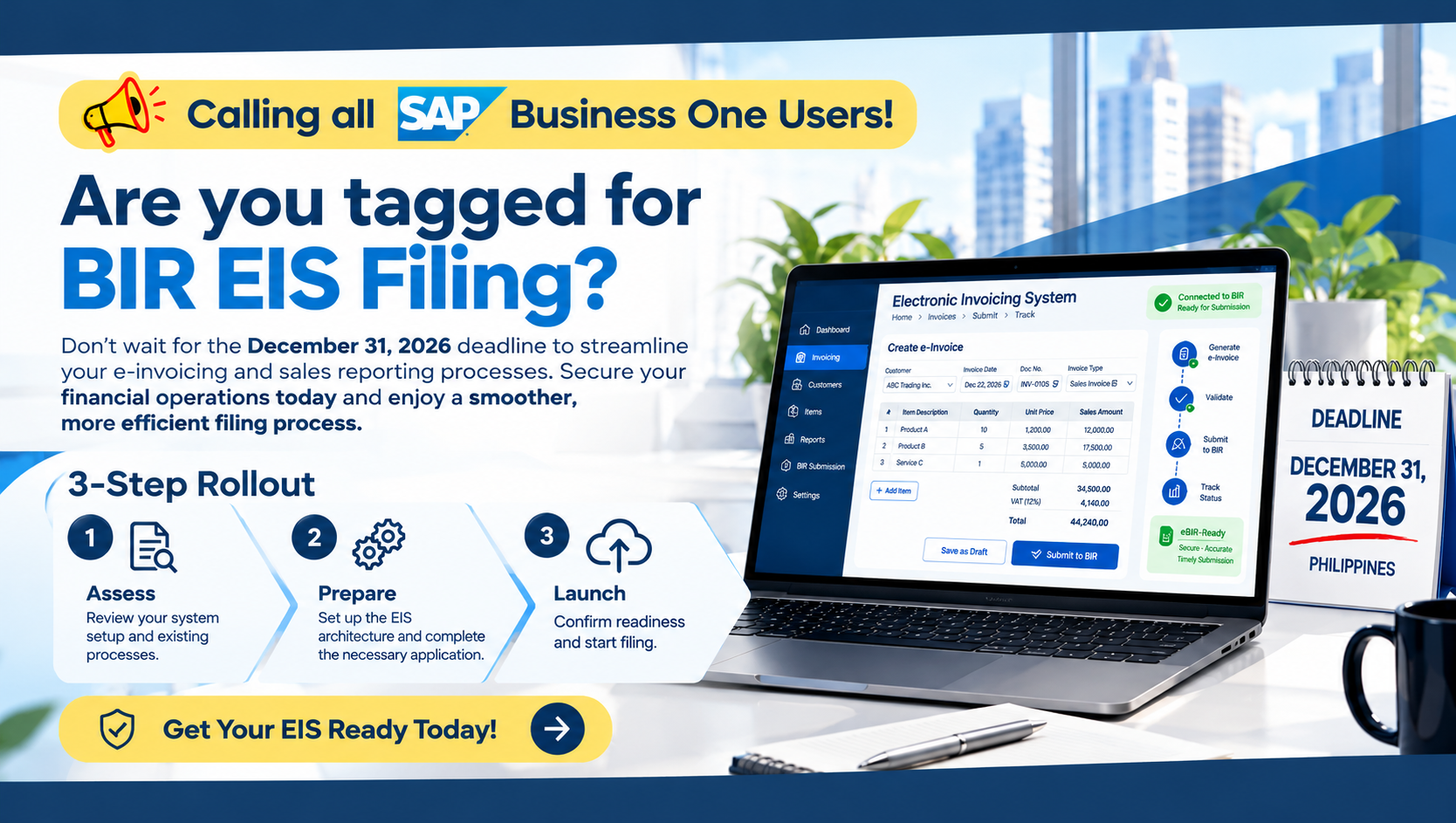 How to Choose the Right SAP Partner in the Philippines for BIR CAS and EIS Requirements